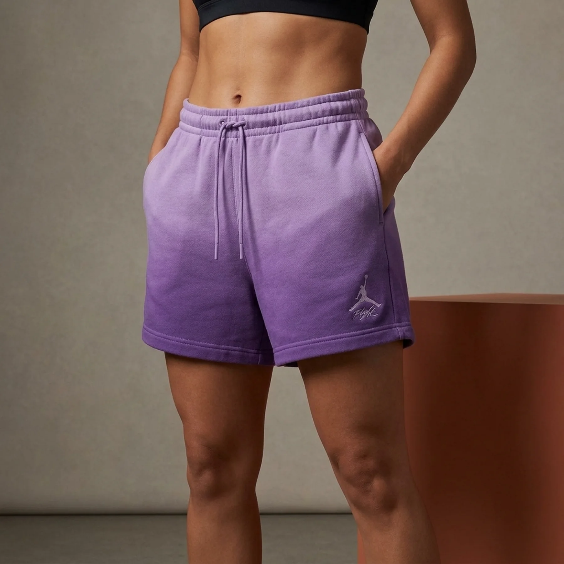 Шорти жіночі Jordan French Terry Violet (HJ0039-530)