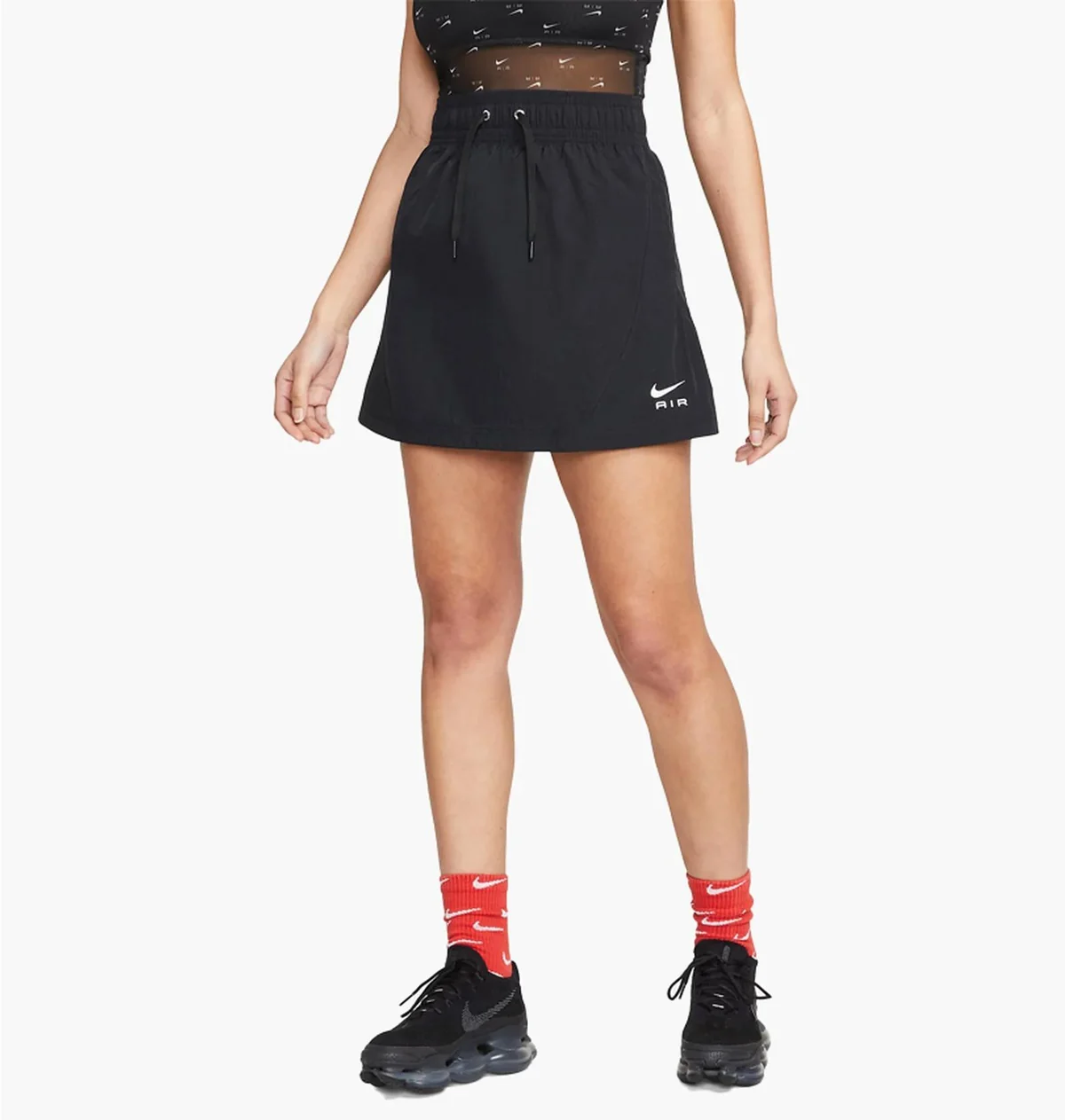 Шорти жіночі Nike Air Women's High-Waisted Woven Miniskirt (DV8247-010)