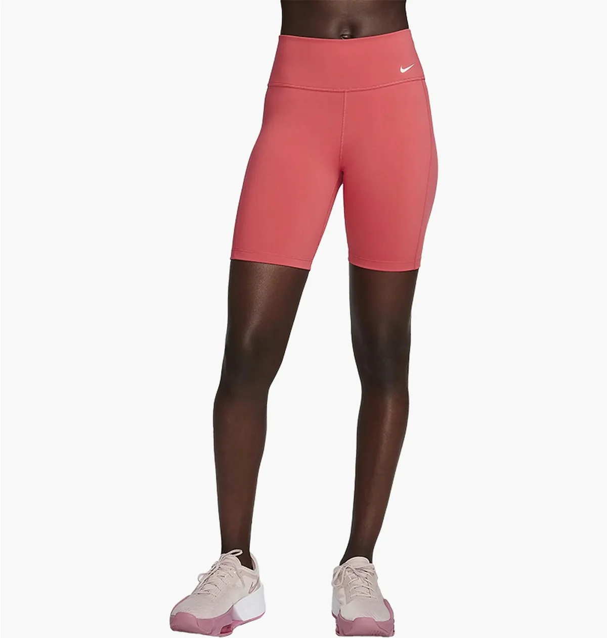 Шорти жіночі Nike One Leak Protection Orange (DZ5312-648)