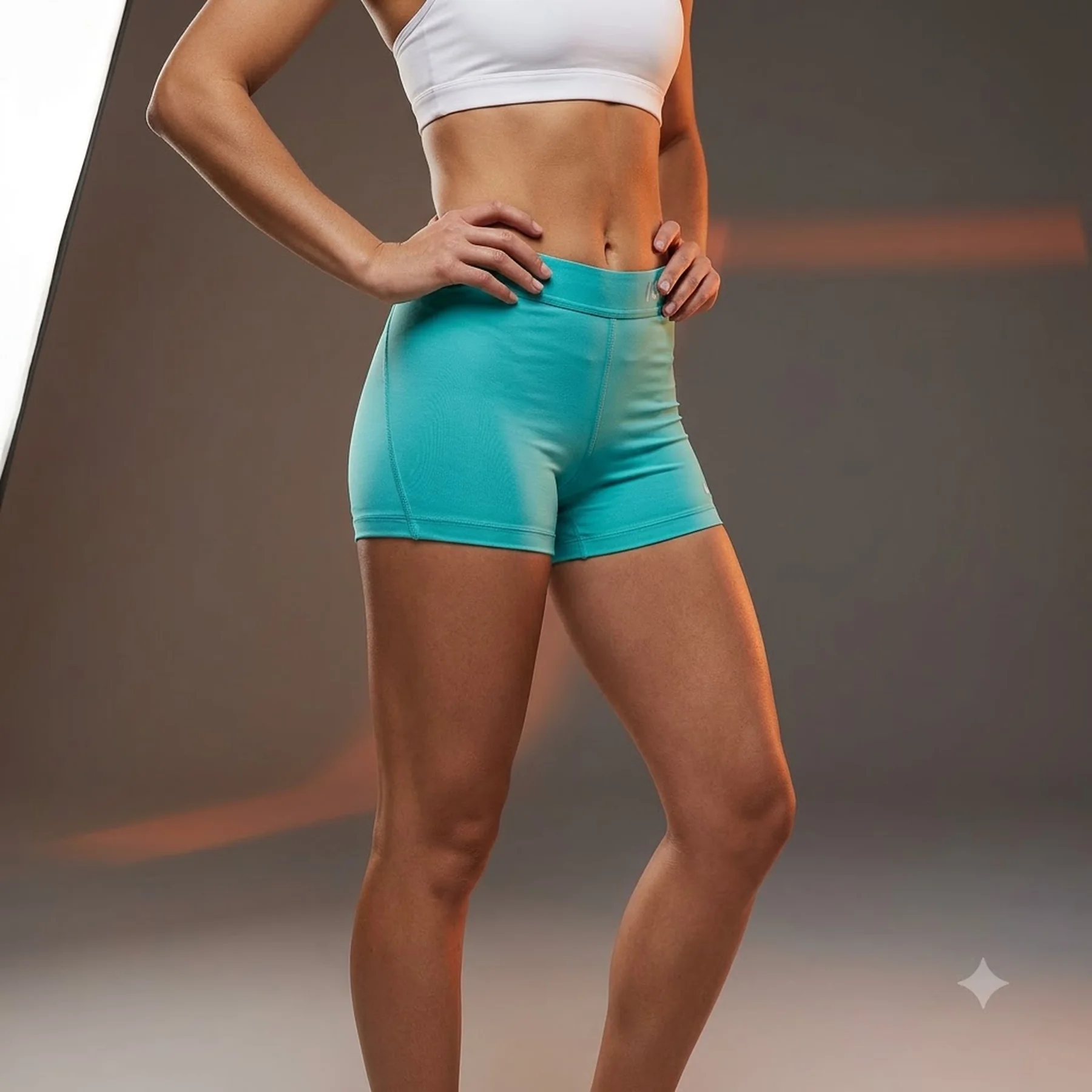 Шорти жіночі Nike Pro Womens Boy Cut Short Turquoise (CZ9857-345)