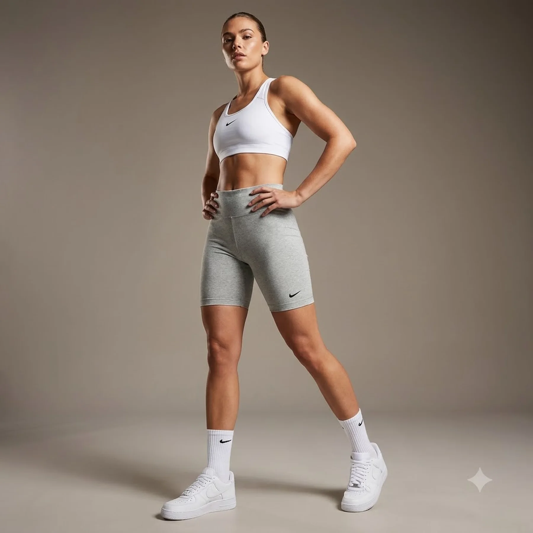 Шорти жіночі Nike Sportswear Leg-A-See White Db3905-063 (DB3905-063)