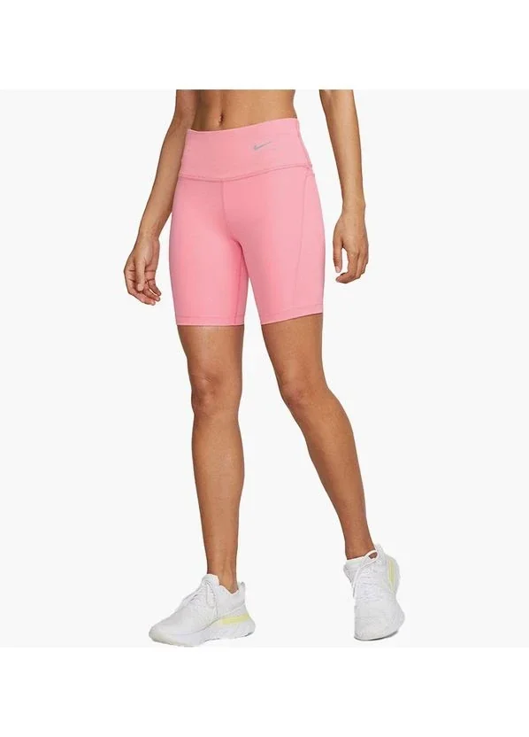 Шорти жіночі Nike Women's Tight Mid-Rise Ribbed-Panel Running Shorts (DX2951-611)