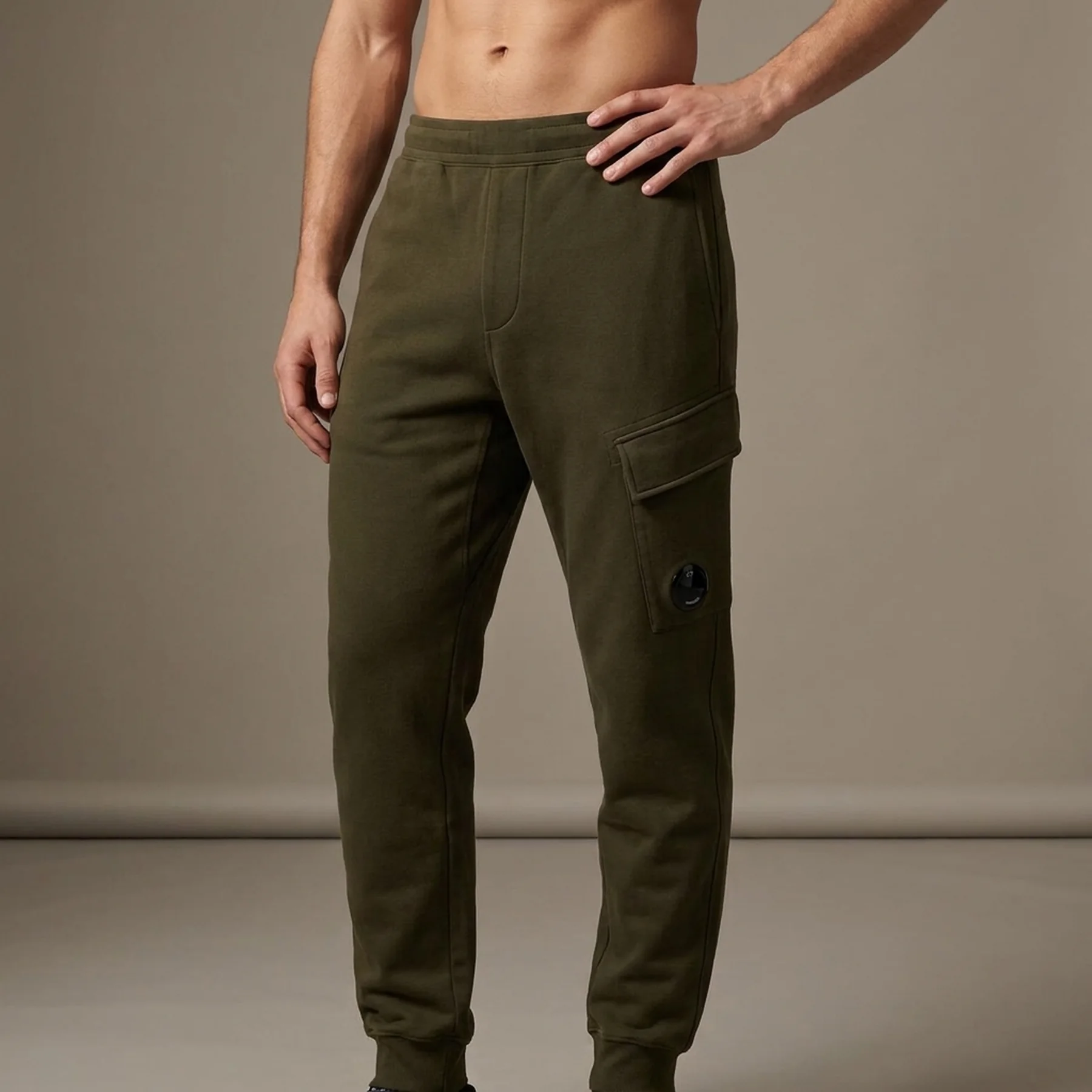 Штани C.P. Company Diagonal Raised Fleece Cargo