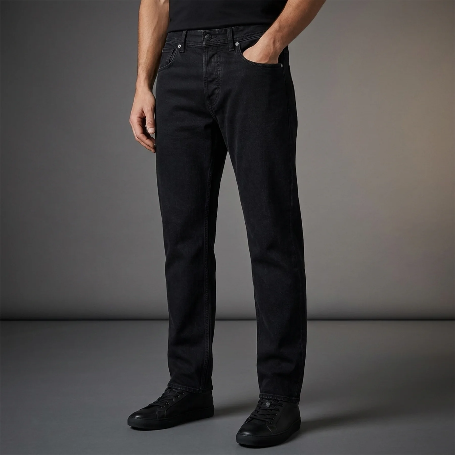 Штани чоловічі Jean Bull Tc Straight Noir Stone Island