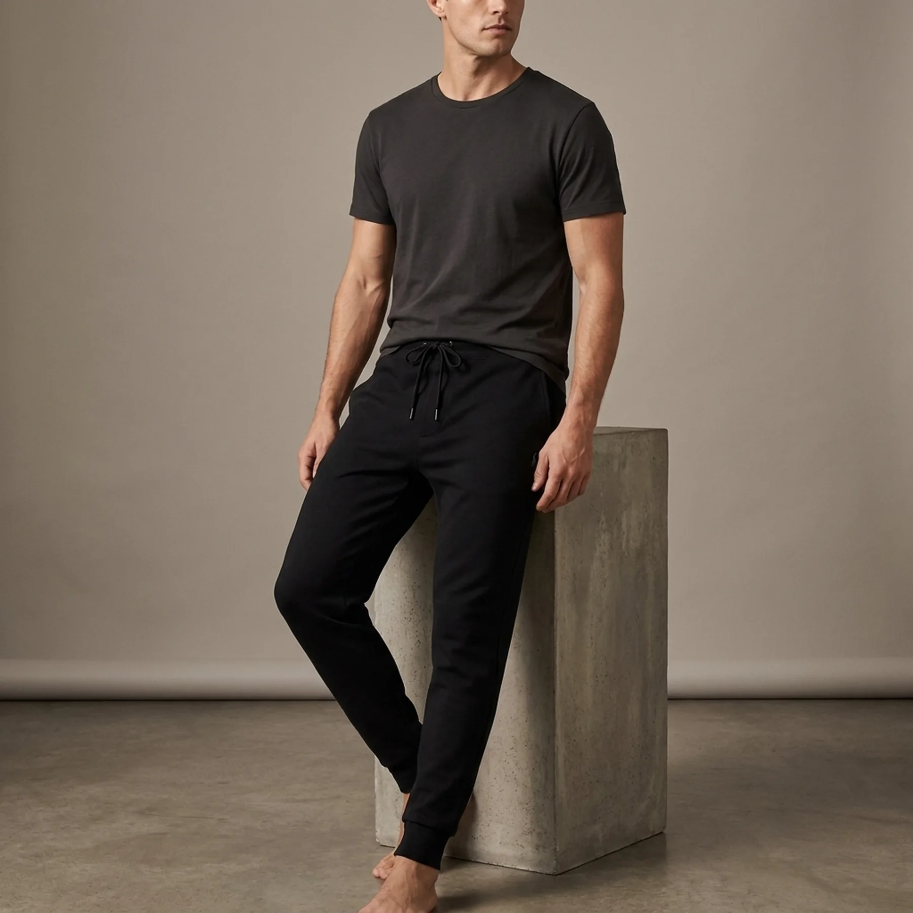 Штани чоловічі Polo Ralph Lauren Double Knitted Jogger Trousers Black