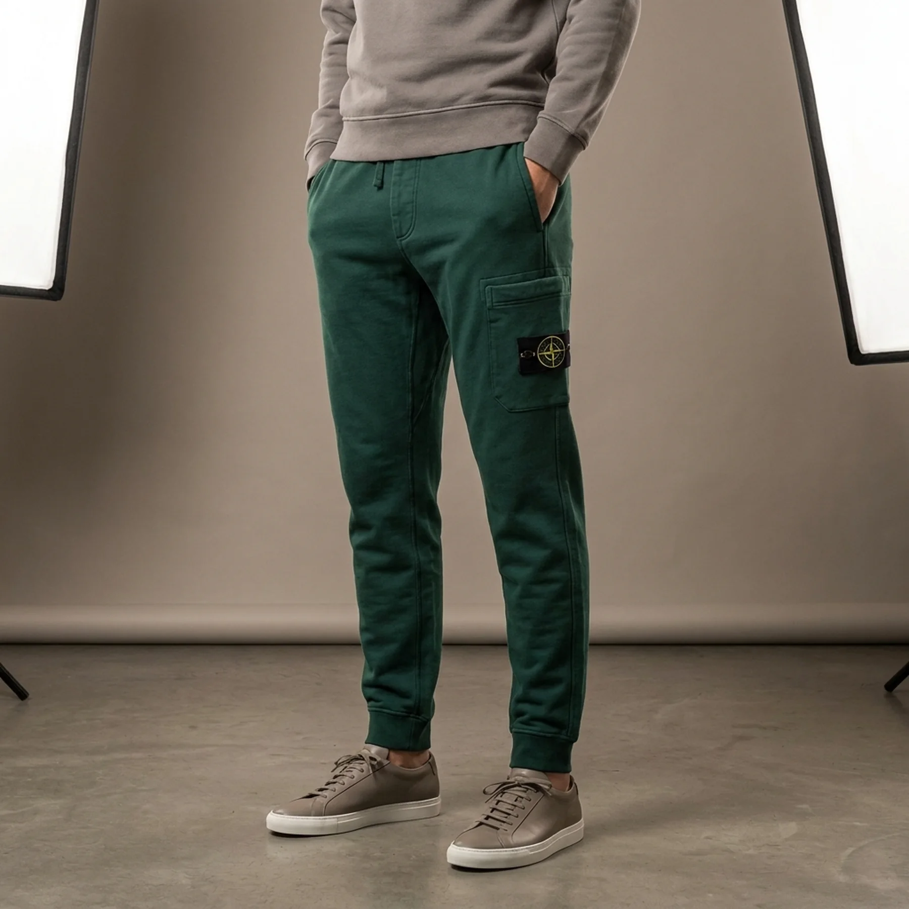 Штани чоловічі Stone Island Cuffed Joggers