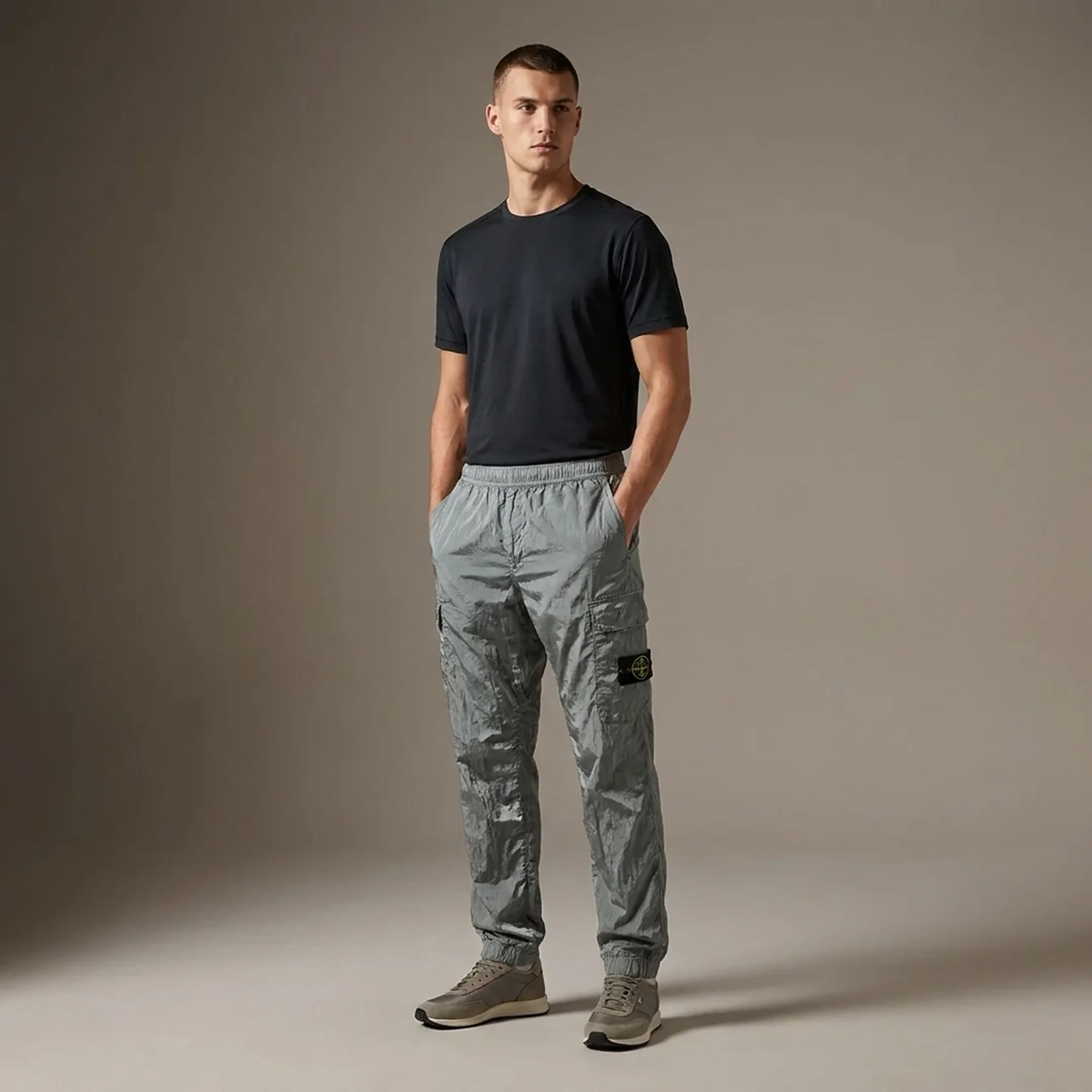 Штани чоловічі Stone Island Econyl® Nylon Loose Regular Track