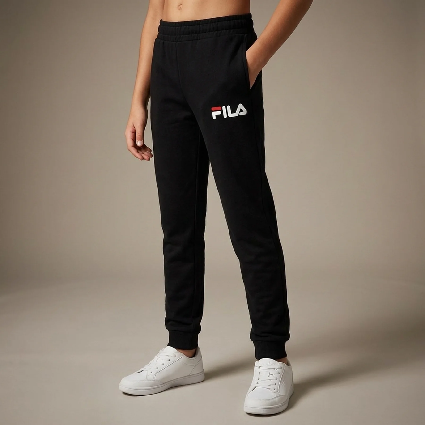 Штани для хлопчиків 123721FLA-99 FILA 134-140 (140) Чорний