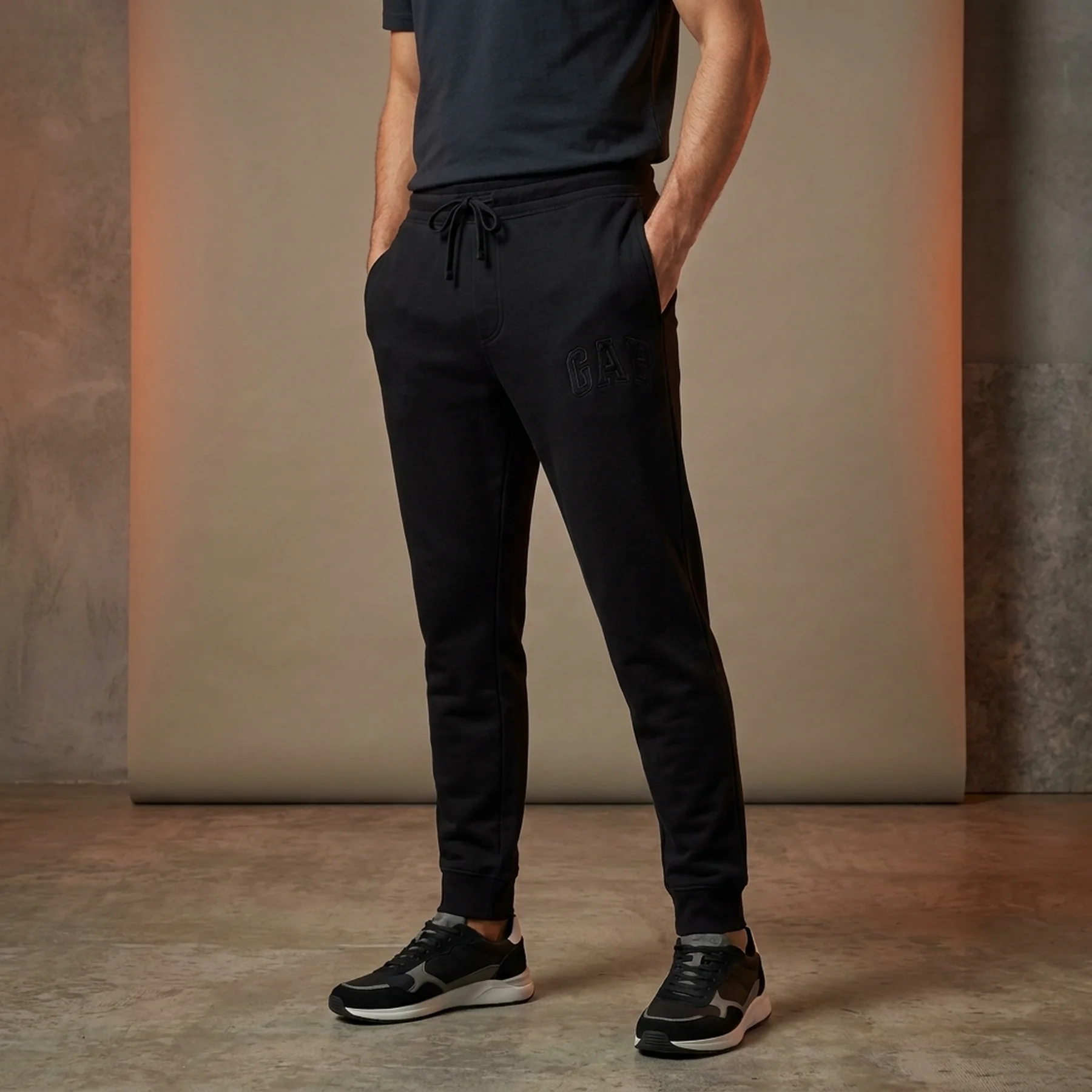 Штани Gap Logo Joggers Black