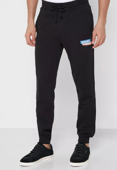 Штани JACSIMON LW SWEAT PANTS 12194723-Black Jack & Jones S Чорний
