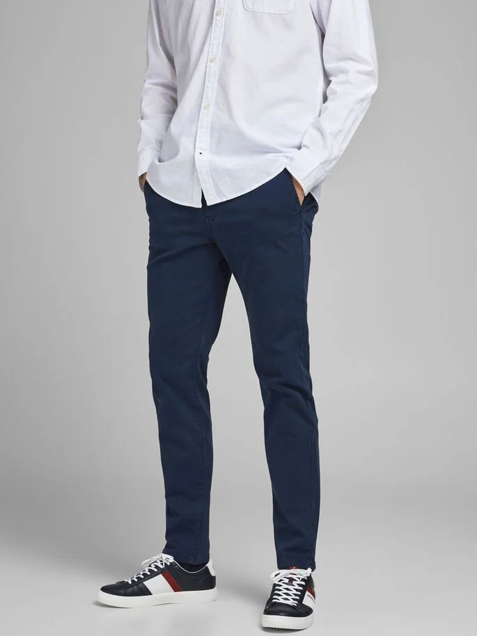 Штани JJIMARCO JJFRED AMA NAVY NOOS 12184901 Navy Blazer Jack & Jones 30/32 Темно-синій