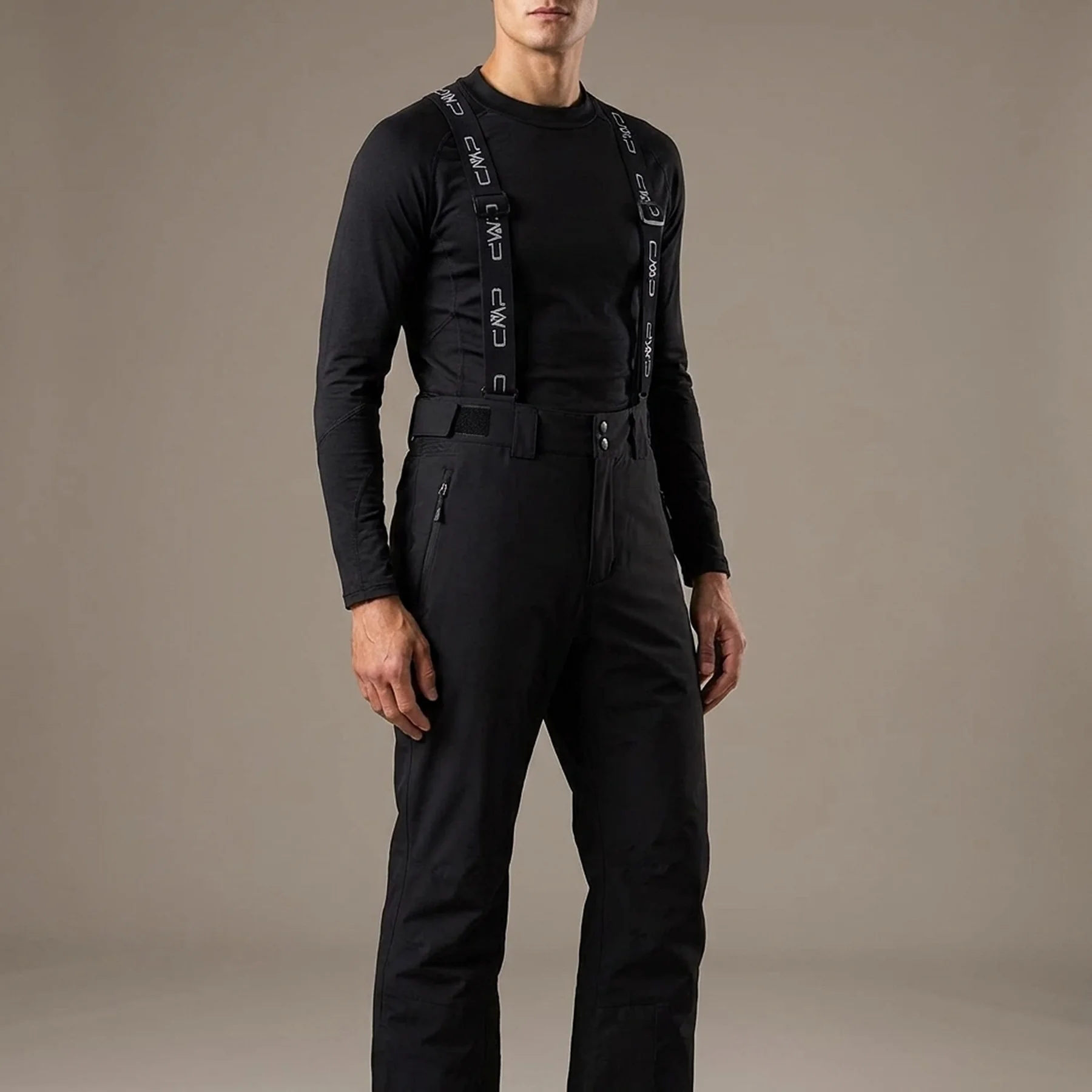 Штани лижнi MAN PANT 39W1817-U901 CMP 54 Чорний