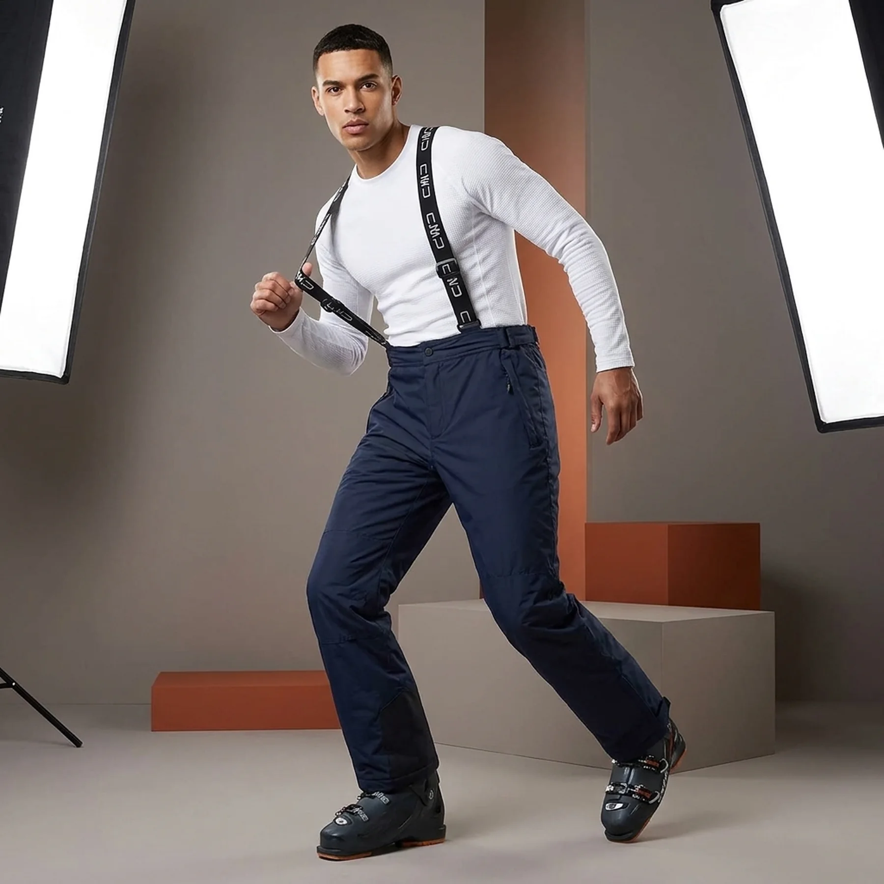 Штани лижнi MAN PANT 39W1817-U911 CMP 54 Темно-синій