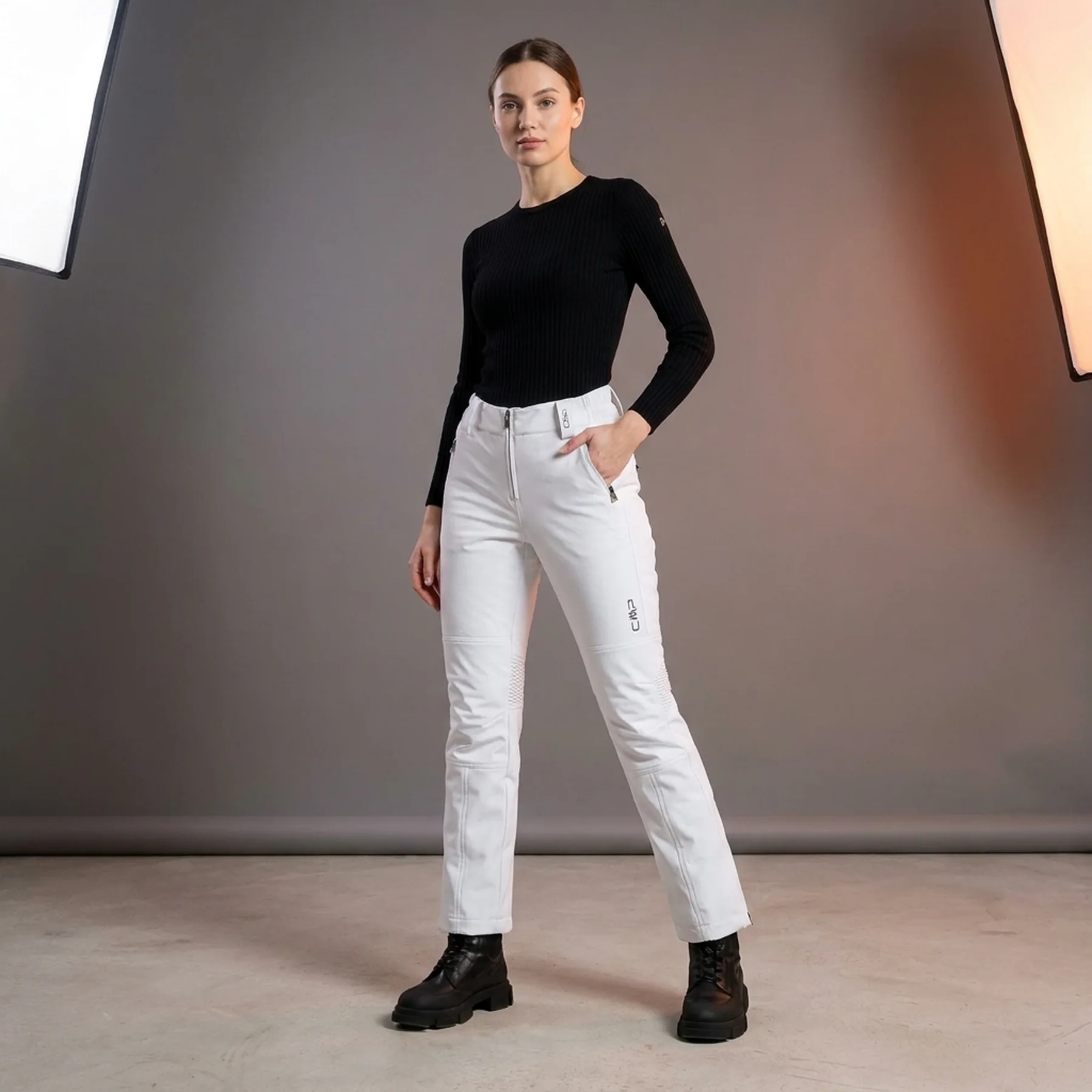 Штани лижнi WOMAN PANT 3W05376-A001 CMP 34 Білий