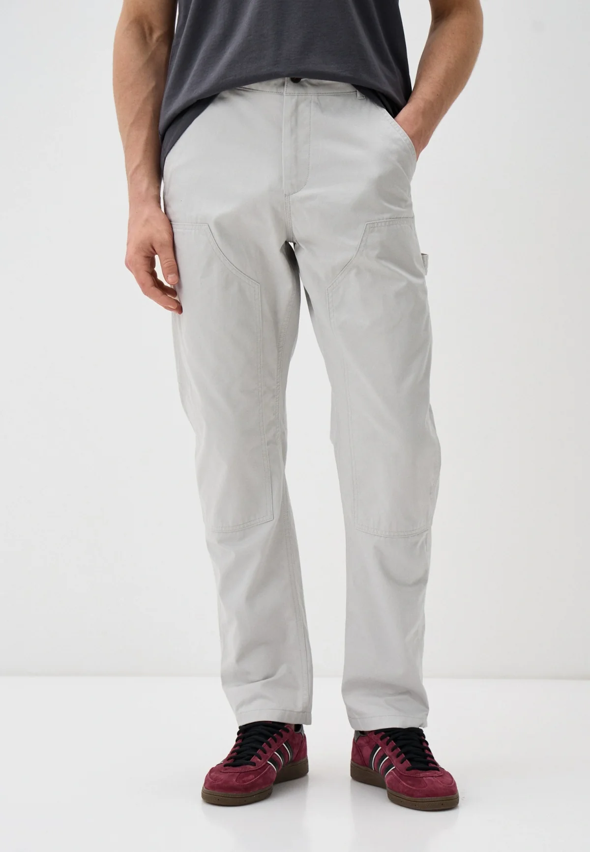 Штани Loose-Fit Hose Utility 1045055-15277 Tom Tailor XXL Білий