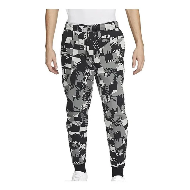 Штани Nike Tech Fleece Camo Grey Black Suite