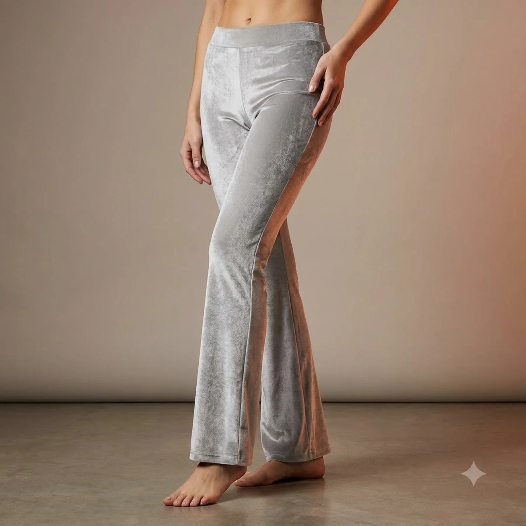 Штани ONLBILLY VELOUR PANT JRS 15240648 Ash ONLY L Сірий
