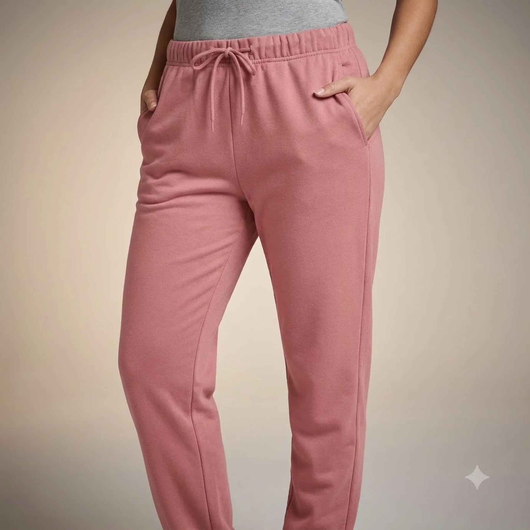 Штани ONLCOMFY LIFE PANT SWT 15236619-Ash Rose ONLY M Розовий