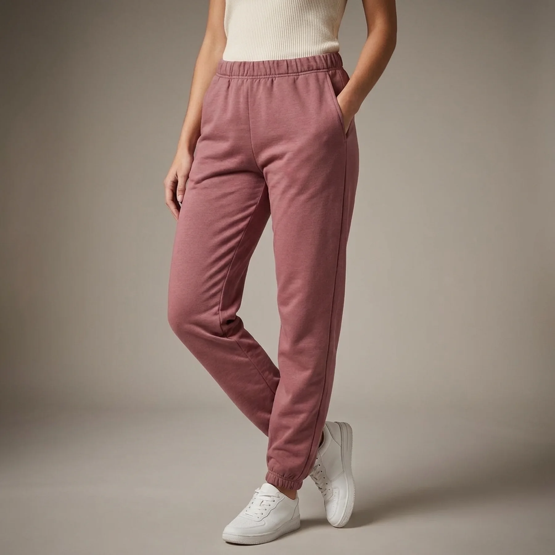 Штани ONLDREAMER LIFE SWEAT PANT SWT NOOS 15241104 Rose Brown ONLY XS/32 Розовий