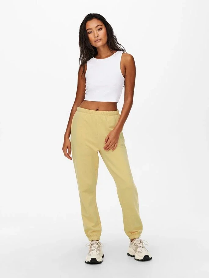 Штани ONLFEEL LIFE 7/8 PANT SWT 15234299-Straw ONLY M Жовтий