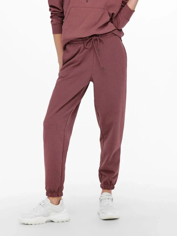 Штани ONLFEEL LIFE NEW PANT NOOS SWT 15243747-Rose Brown ONLY M/32 Розовий