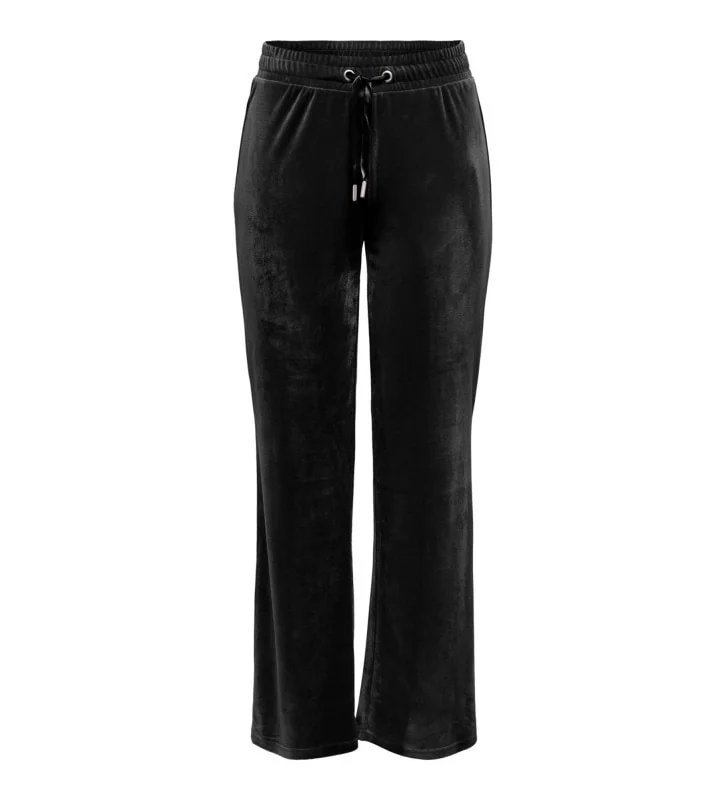Штани ONLLAYA SWEET FLARED VELVET PANT SWT 15237770-Black ONLY S Чорний