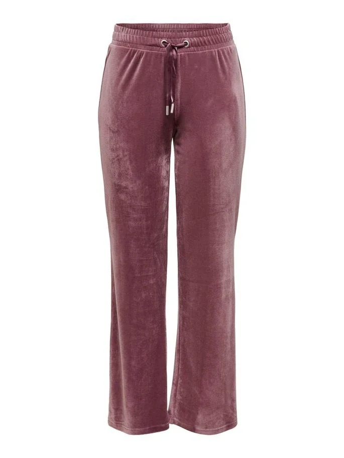 Штани ONLLAYA SWEET FLARED VELVET PANT SWT 15237770-Rose Brown ONLY M Розовий