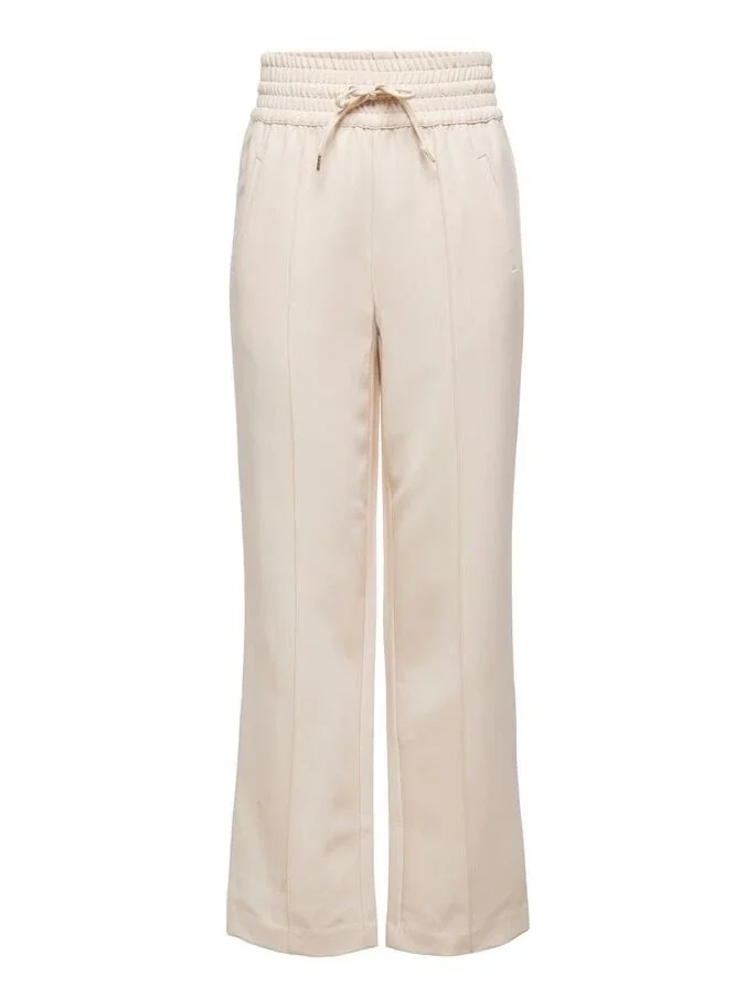 Штани ONLMARIYA X-HW STRAIGHT PULL-UP PNT 15243732-Whitecap Gray ONLY M/32 Білий
