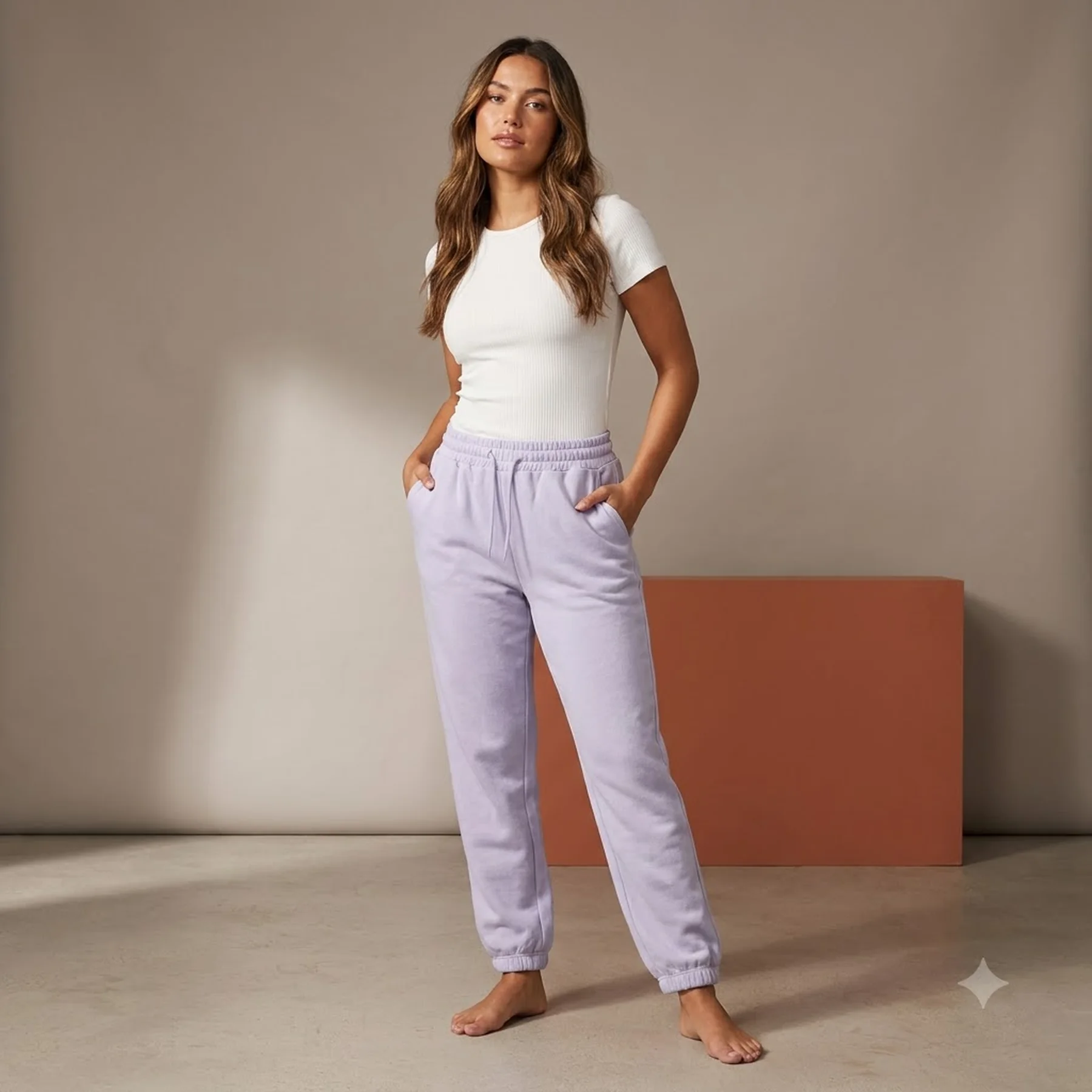 Штани ONLWANTED SWEATPANTS SWT 15235576 Pastel Lilac ONLY M Бузковий