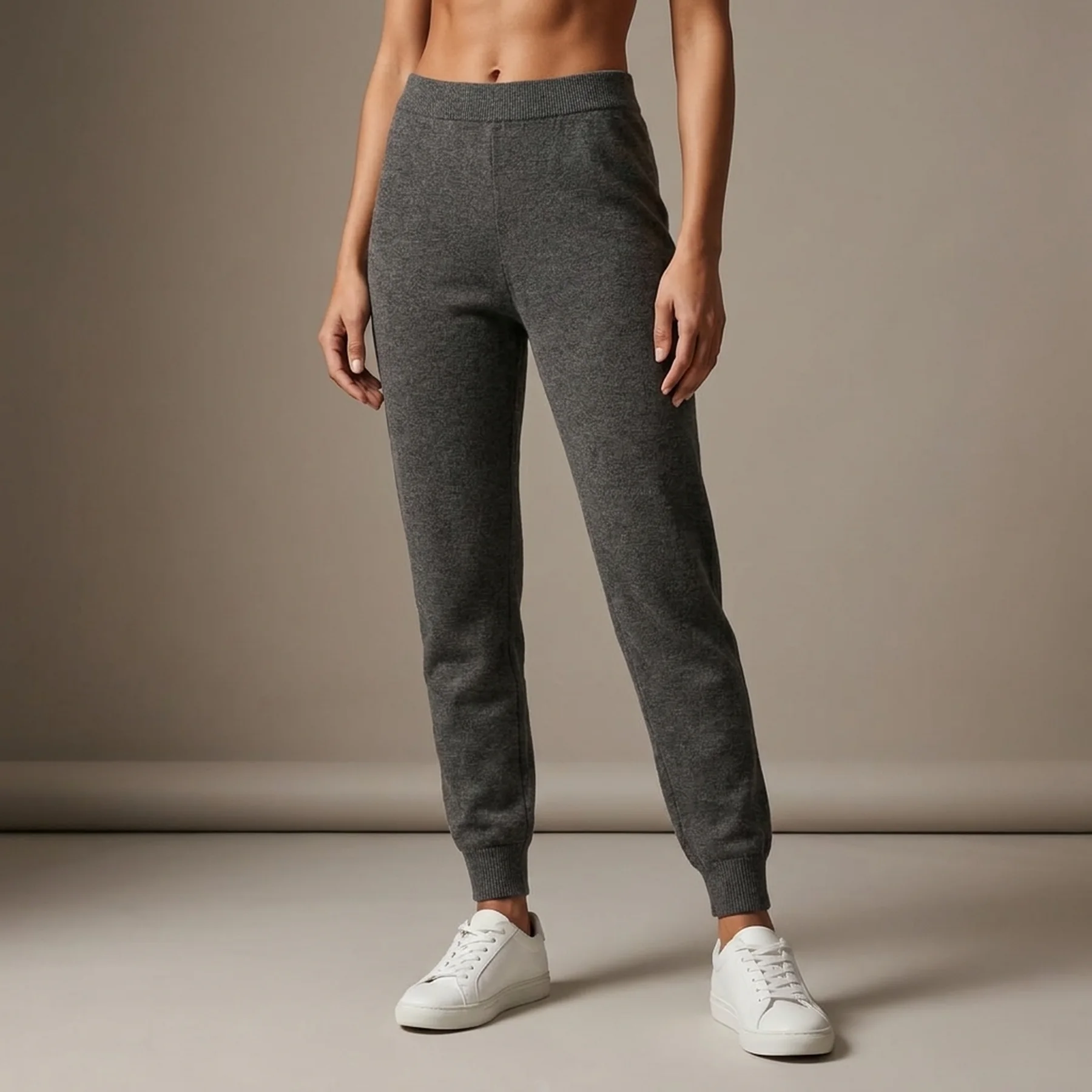 Штани ONLYOUNGER PANTS KNT 15238341-Dark Grey Melange ONLY L Темно-сірий