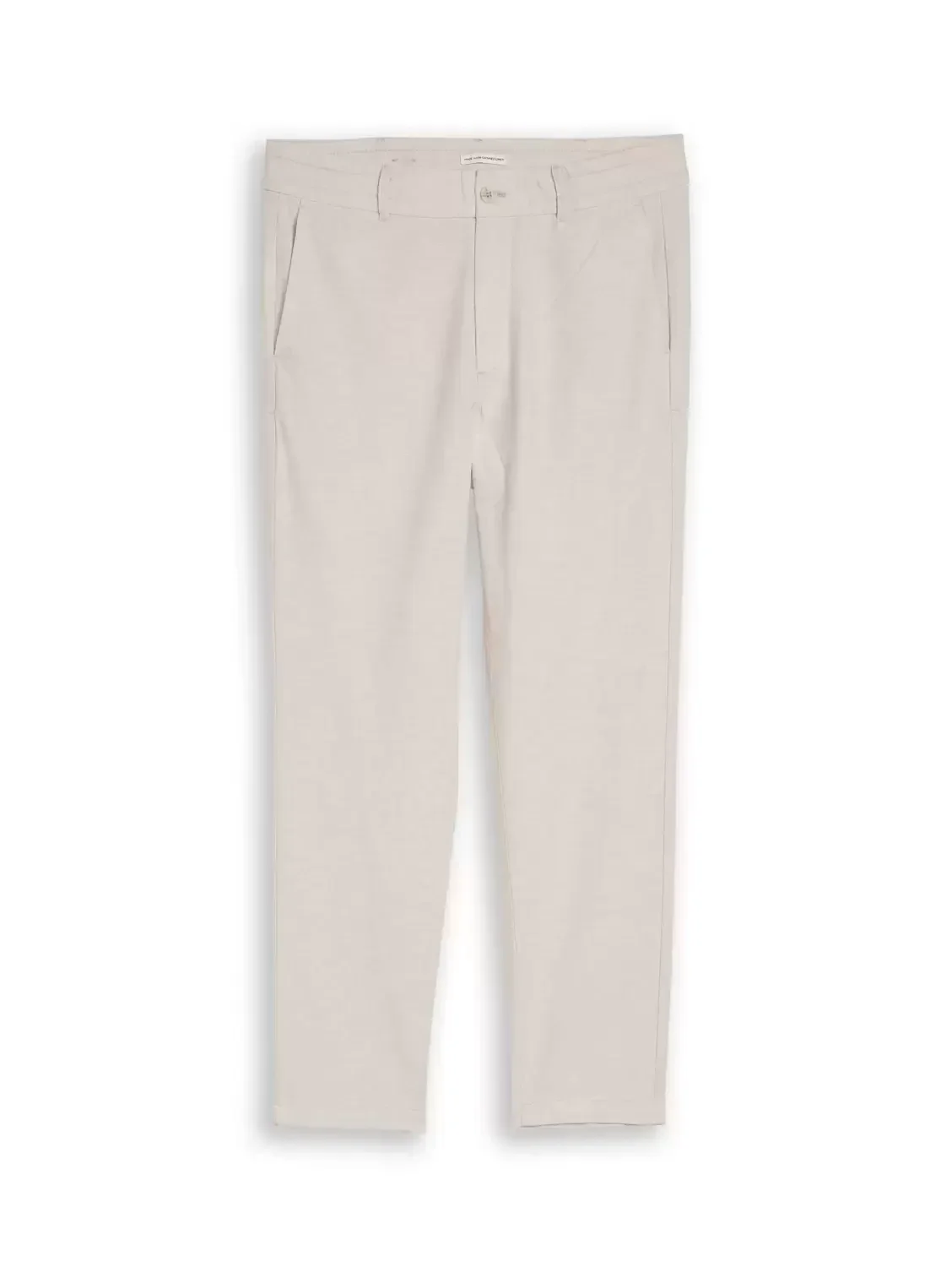 Штани relaxed tapared linen chino 1049703-39546 Tom Tailor XXL Бежевий
