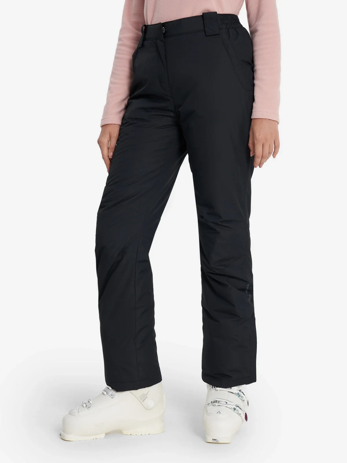Штани утеплені гірськолижні Women's pants with suspenders 131700GSD-99 Glissade 48 Чорний