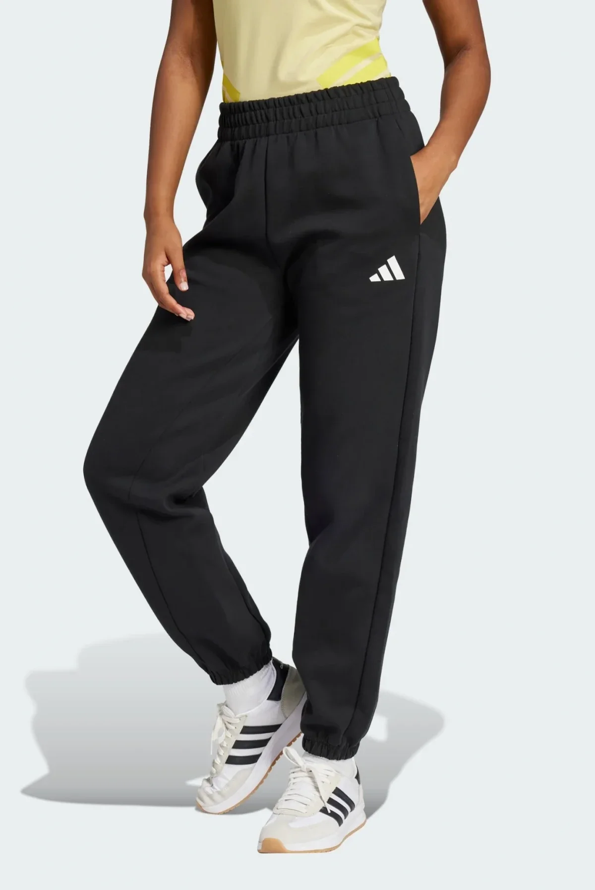 Штани W FI SL PT JE3977 Adidas 2XS Чорний