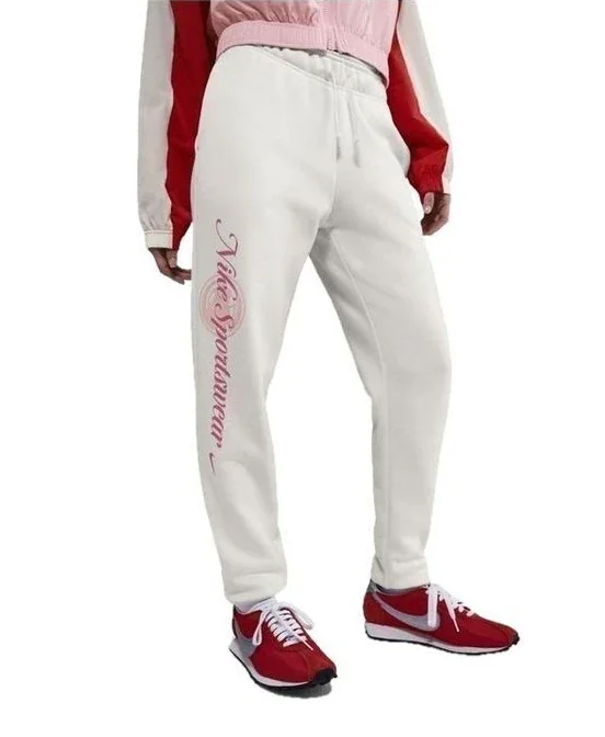 Штани W NSW CLUB FLC GX STD PANT HV2346-133 Nike L Білий