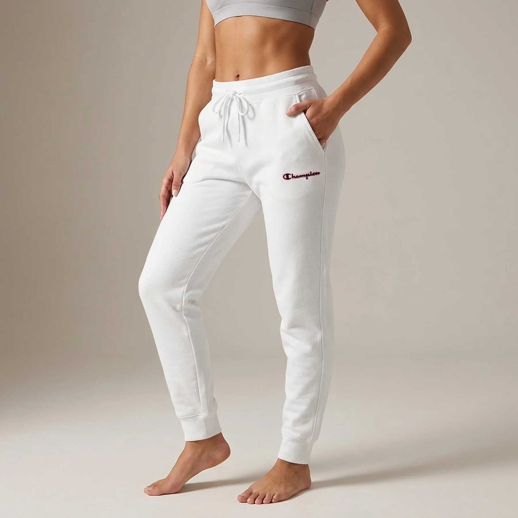 Штани Women's Sweatpants 117653-WW001 Champion L Білий