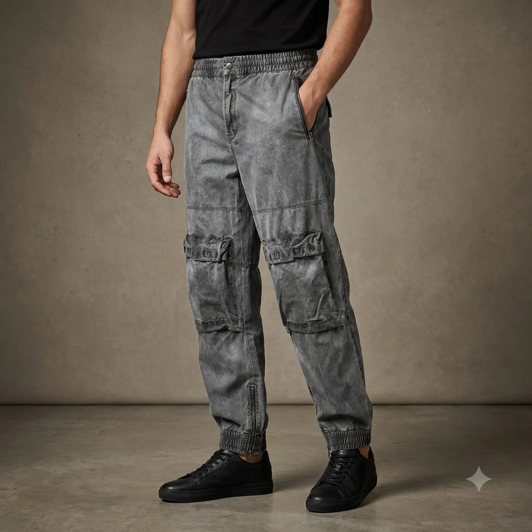 Сірі штани Diesel P-BEECK