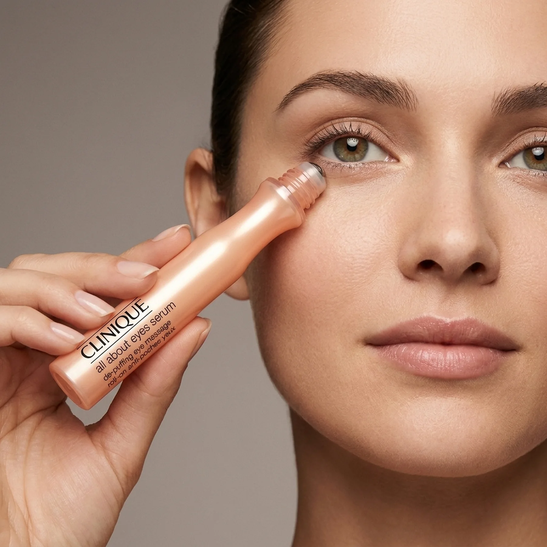 Сыворотка для ухода за кожей вокруг глаз Clinique All About Eyes Serum De-Puffing Eye Massage 15 мл