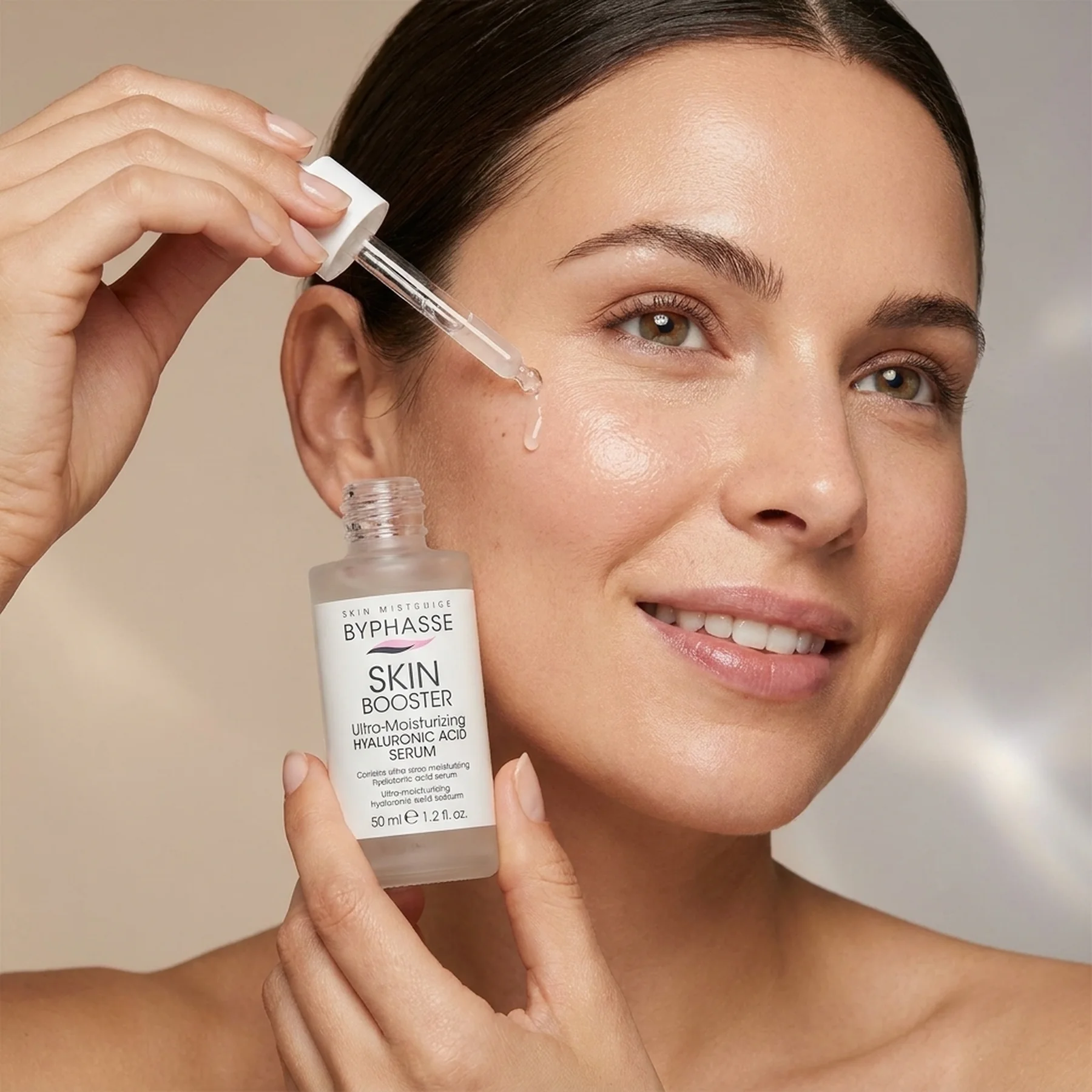 Сыворотка для лица Byphasse Skin Booster Ultra-Moisturizing Hyaluronic Acid Serum 50 мл