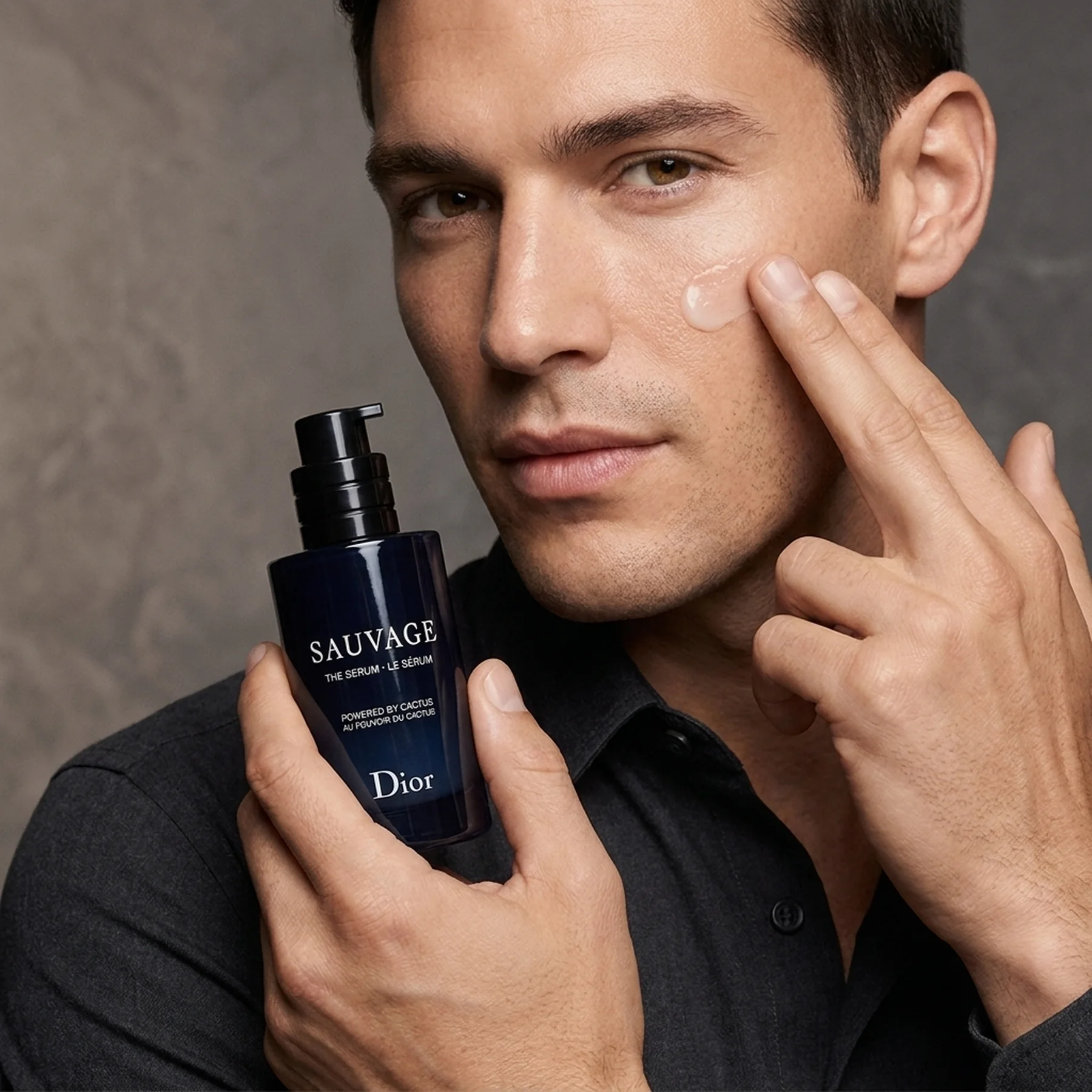 Сыворотка для лица с экстрактом кактуса Dior Sauvage The Serum 50 мл