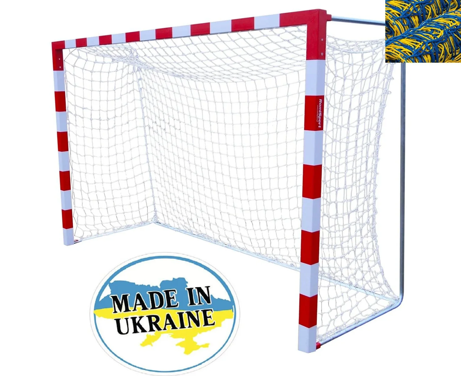 Сітка на ворота 3х2х0,8х1м. "X2" (шнур 4,5 мм. PP, White)