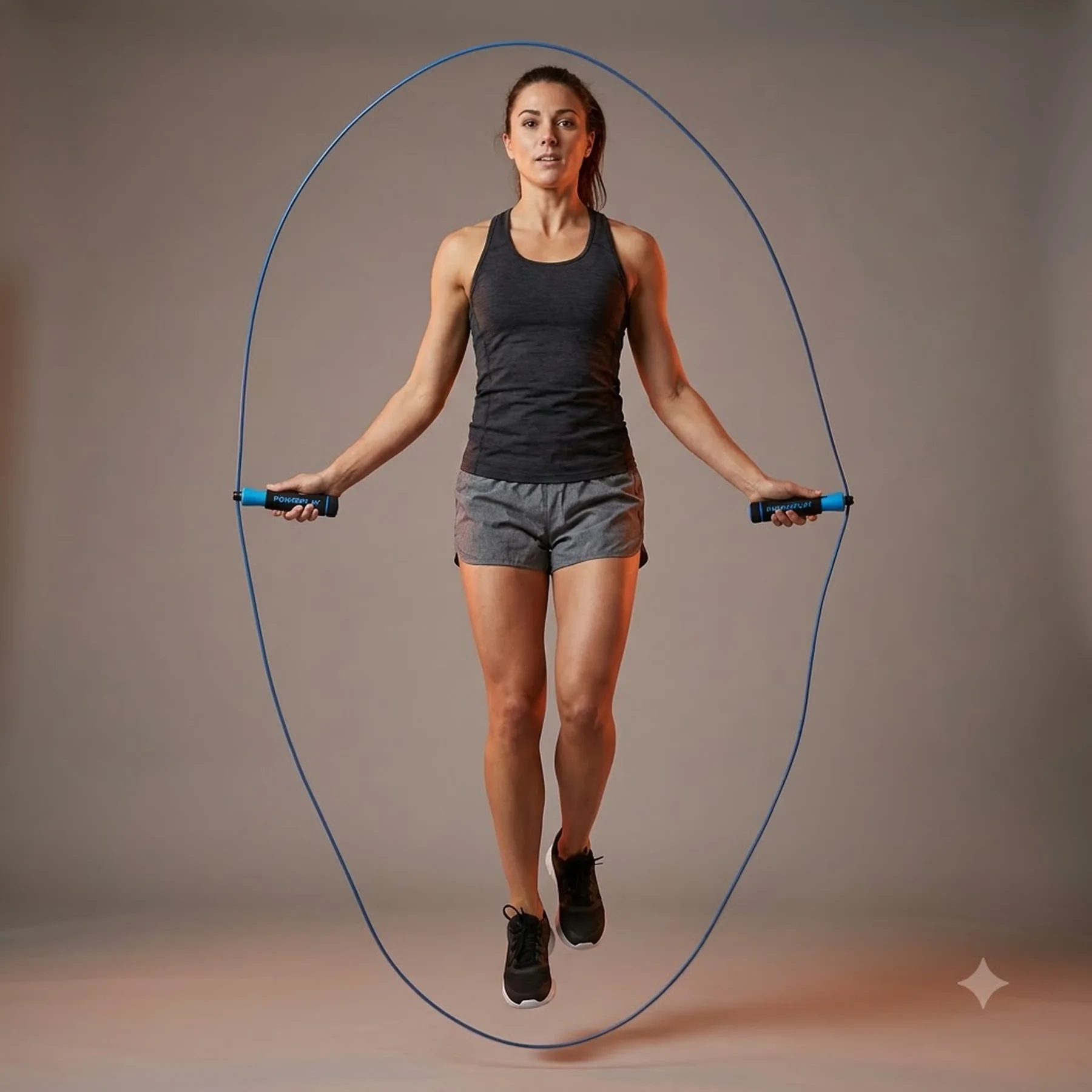 Скакалка швидкісна PowerPlay 4213 Jump Rope Чорно/Синя 3м.