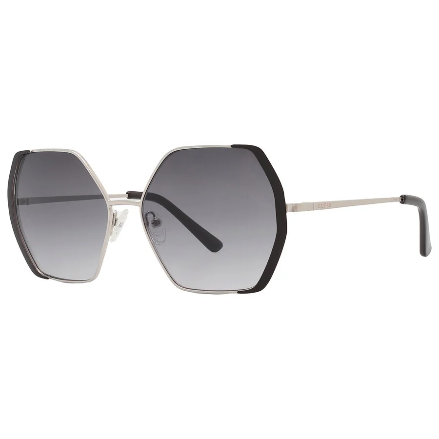 Сонцезахисні брендові окуляри Geometric Guess 1159810197 (Чорний, One size)