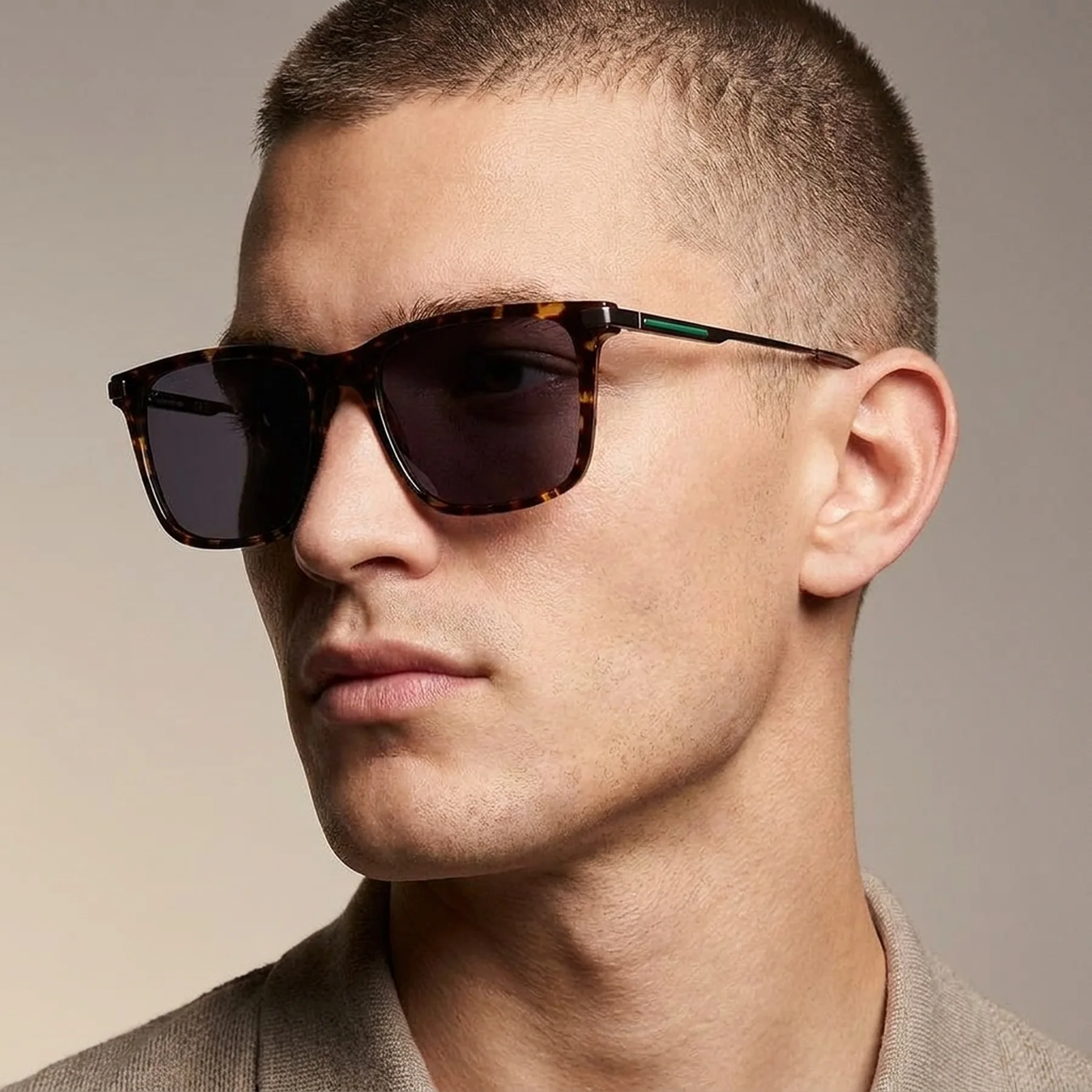 Сонцезахисні окуляри Square Lacoste 1159832997 (Коричневий One size)