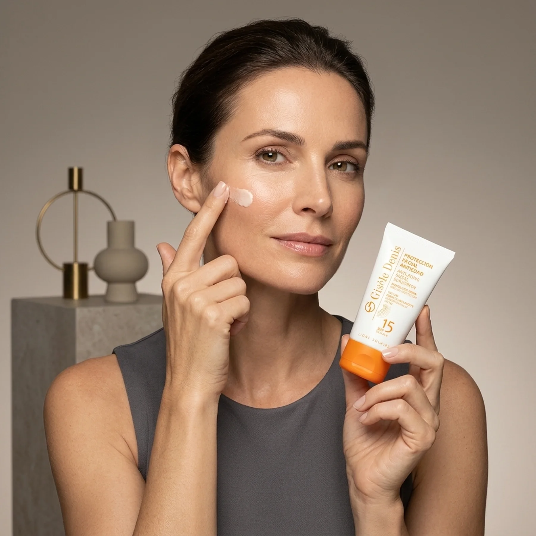 Солнцезащитный крем для лица антивозрастной Gisele Denis Anti-Aging Facial Sunscreen 40 мл SPF 15