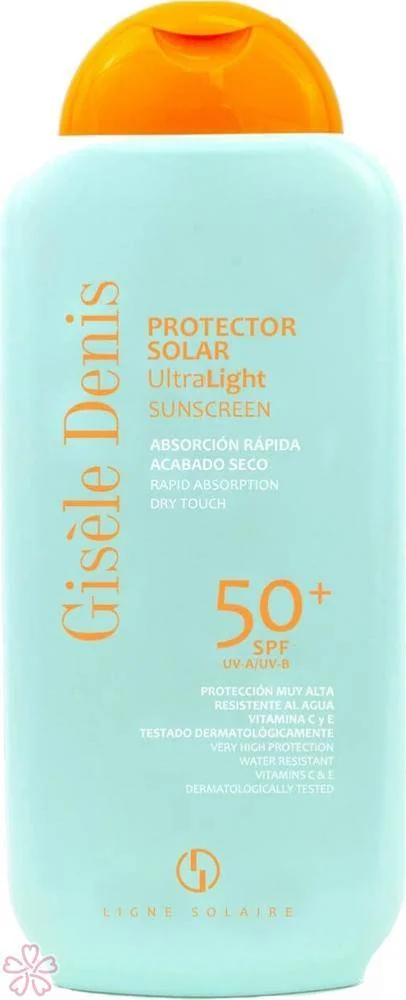 Солнцезащитное средство, ультра легкая текстура Gisele Denis Protector Solar Ultralight SPF 50+ 400 мл