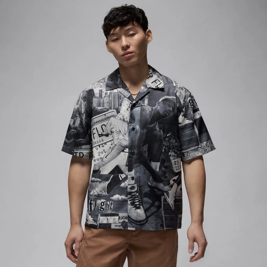 Кофта чоловіча Jordan Essentials Printed Camp (FV7311-133)