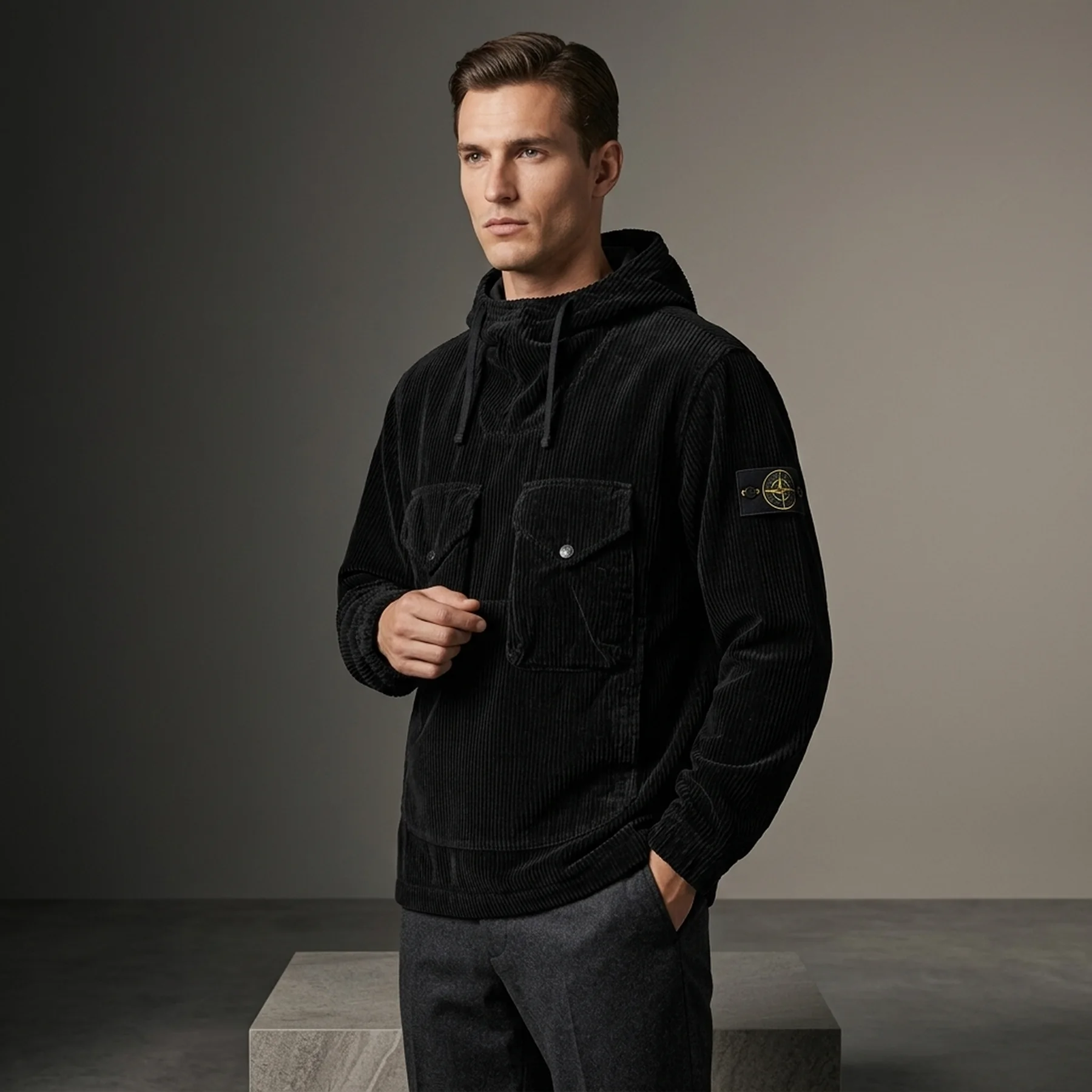 Сорочка чоловіча Stone Island Corduroy Overshirt