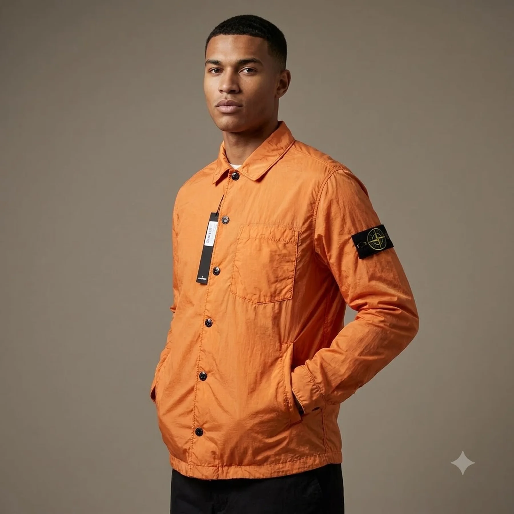 Сорочка чоловіча Stone Island Overshirt Pczec