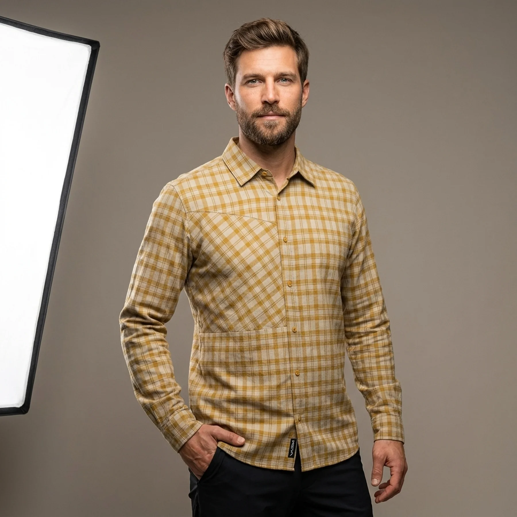 Сорочка Salewa Fanes Flannel 5PL L/S Mns