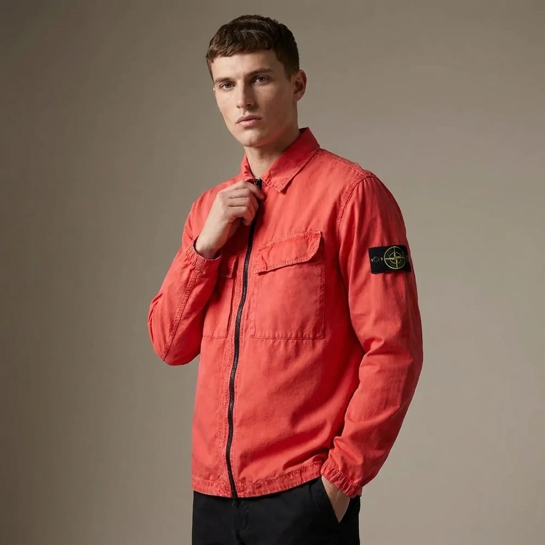 Сорочка Stone Island Overshirt Red